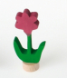 Preview: Stecker Blume rosa